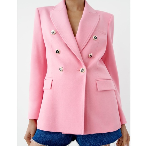 Zara tailored double breasted blazer - Picture 2 of 8